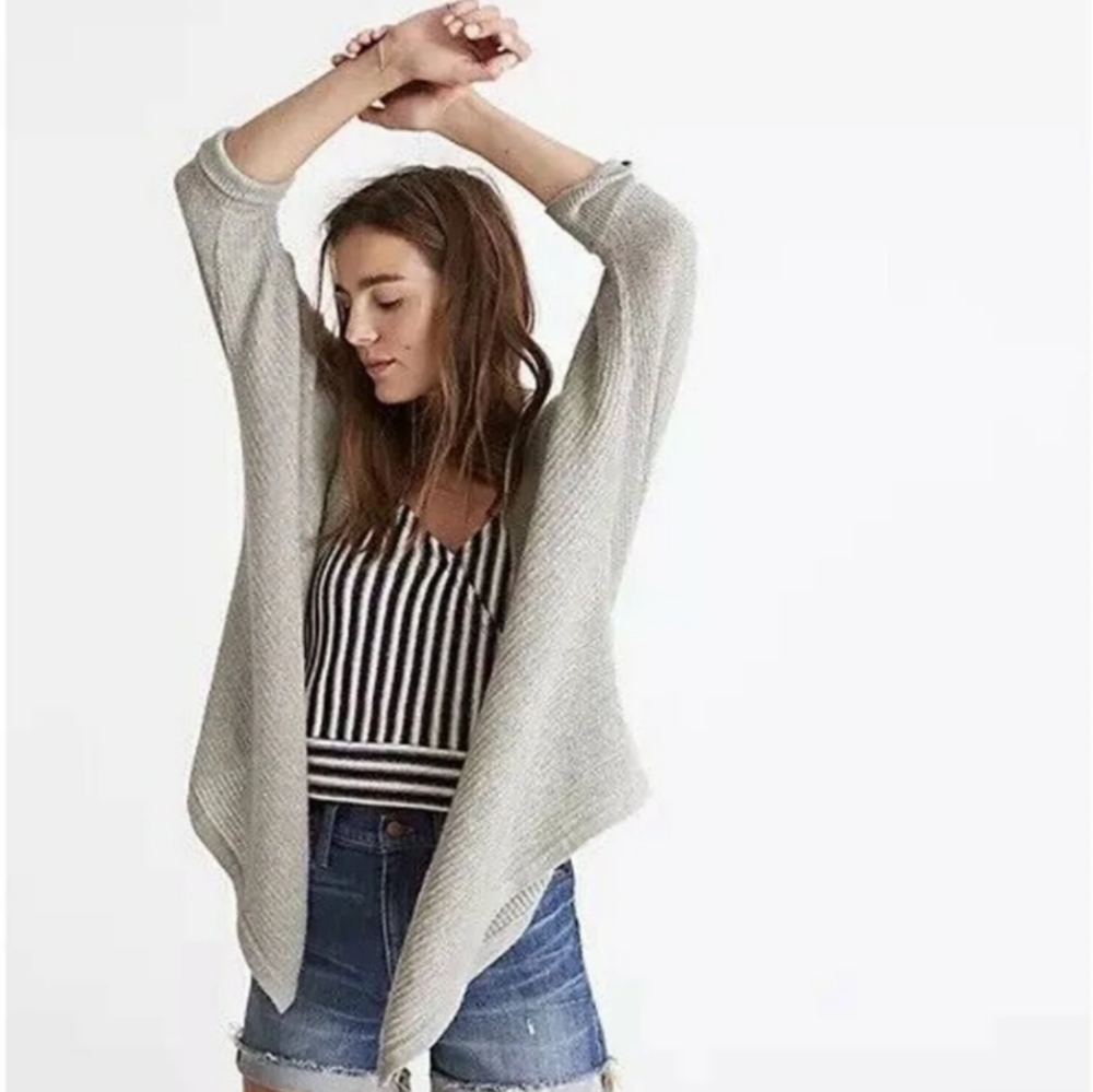 Women's Madewell Seabank Open Cardigan Sweater Size Small